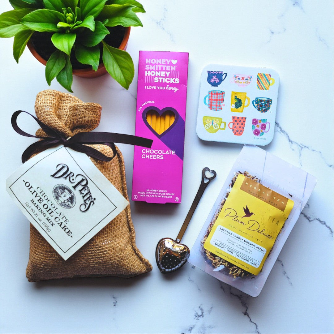 The Chocolate Affair Baking & Tea Kit