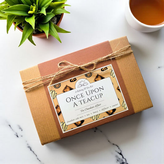 The Chocolate Affair Baking & Tea Kit
